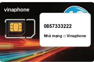 Sim Vinaphone 0857333222 