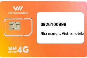 Sim Vietnamobile 0926100999